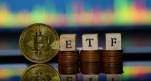 Kaunas,,Lithuania,-,2024,January,10:,Bitcoin,Etf,On,Stock